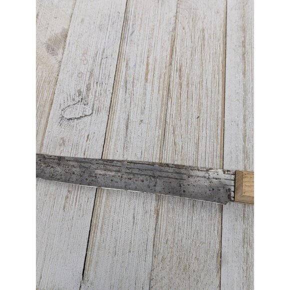 VTG Ekco Forge Carbon Steel Slicing Knife 8" Blade - 12-1/2" Length Taiwan - Picture 4 of 15